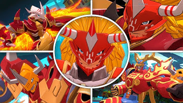 Agunimon & Digivolutions – Unique Skills Showcase  | Digimon Story Time Stranger