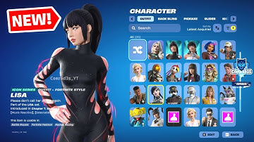 All Fortnite New Leaked Chapter 7 Skins, Emotes, All Cosmetics Battle Pass Skins, The Birde, Lisa