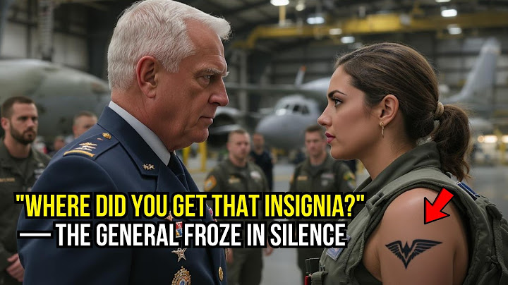 They Called Her a Washed-Up Pilot — Until the General Recognized a Classified INSIGNIA