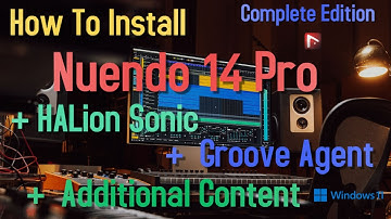 Install Nuendo Complete Edition on Windows – Full Setup with HALion Sonic & Groove Agent