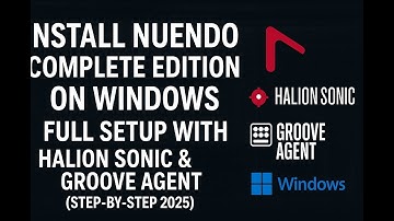 Install Nuendo Complete Edition on Windows – Full Setup with HALion Sonic & Groove Agent