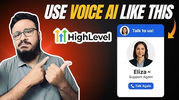 GoHighLevel Voice AI in chatwidget | VOLLEDIGE TUTORIAL 🤩
