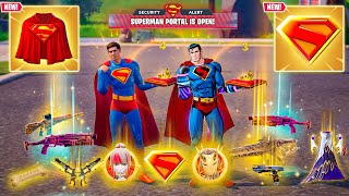SUPERMAN (PEN & INK)   MYTHIC ABILITY vs NEW MEDALLIONS & MYTHICS CHALLENGE! (Fortnite Chapter6 S3)