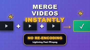 FFmpeg Concatenate: How to Merge Multiple Videos FAST (No Re-Encoding) | Command Line Tutorial