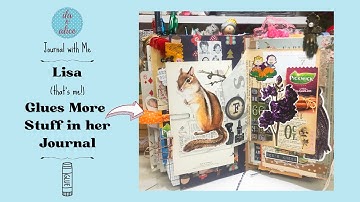 Sit with Me While I Layer Lovely Little Scraps, Stickers & Ephemera in my Junk Journal #junkjournal