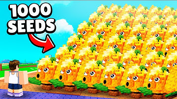 Growing 1000 King Limone Seeds! (Plants vs Brainrots)