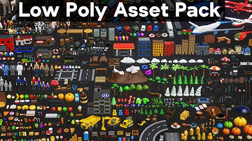 Low Poly Asset Pack (Product Trailer)