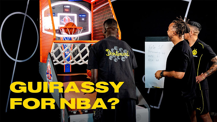 This is how well Guirassy can play basketball 🏀 | OWO - The Black & Yellow Show