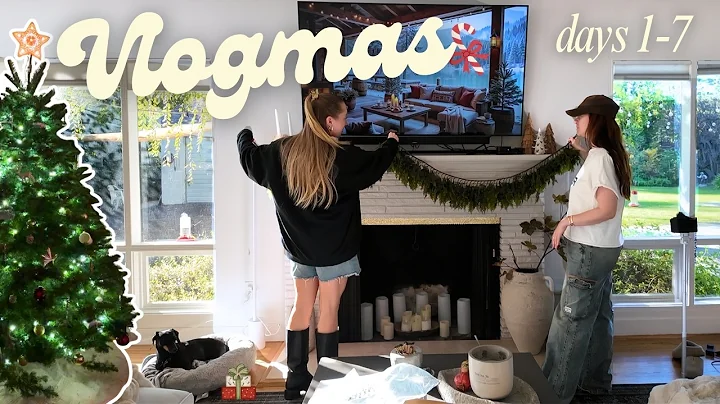 Vlogmas Week 1 🎄 Christmas Decor, Holiday Parties & Why I’m NOT Posting Daily!