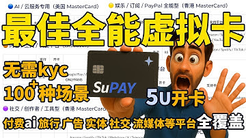 一张极具性价比海外虚拟信用卡，无需kyc实名认证，0月费最低5美金开卡，覆盖gpt各大ai云服务ads线下支付等应用场景，注重隐私介意实名的国内朋友不二之选，快速注册visa万事达卡最方便解决方案之一