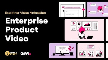 Enterprise Product Launch Video | Consumer Data Insights with GWI | SaaS Animation Video Explainer