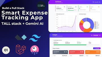 Build a Full-Stack Smart Expense Tracking App with TALL Stack + AI Smart Recommendations (Ep.1)