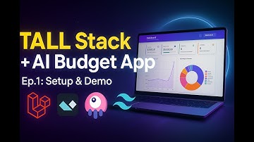 Build a Full-Stack Smart Expense Tracking App with TALL Stack + AI Smart Recommendations (Ep.1)