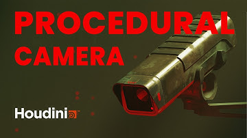 Houdini Procedural Modeling Tutorial: Create a Sci-Fi Camera (Step-by-Step)
