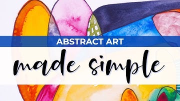 Abstracte kunst voor piekeraars: begin met één lijn.