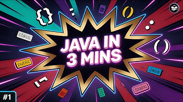#1 Java in 3 Minutes🔥
