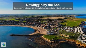 A Coastal Walk - Newbiggin-by-the-Sea to Woodhorn Colliery | Beach, Industry &  History 4K