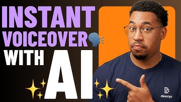 Create AI Voiceovers in Seconds with Descript (No Talking Needed!)