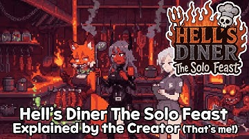 Playing My Own Game: Hell’s Diner The Solo Feast – Full Developer Walkthrough (1 Hour)