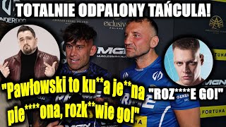 Tańcula chciał bić Jóźwiaka po programie z Taazym! Takiego wściekłego Arka dawno nie widzieliście
