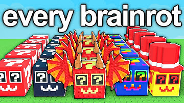 I Got EVERY Lucky Block Brainrot in 1 Hour