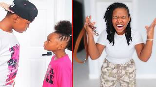 Brother and Sister KEEP FIGHTING, Parent Teaches Them A Lesson | The Beast Family