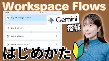 「Google Workspace Flows」のはじめかた。テンプレートとAIで始める自動化入門