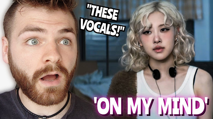 ROSÉ & Alex Warren "On My Mind" | Official Music Video | REACTION!