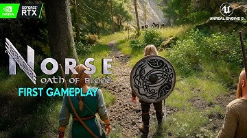 NORSE First Gameplay Demo | New VIKING ACTION RPG with Insane Graphics in Unreal Engine 5