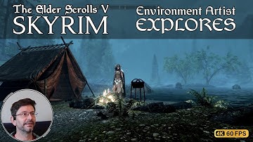 Modded Skyrim #2: Bleak Falls Barrow - Environment Artist Explores (PC - 4K)