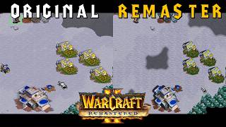 Warcraft 2 - Original vs  Remaster (1995 vs 2024) Comparison