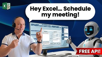 Voice To Text Schedules Calendar Events Automatically In Excel