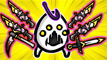 Starting with 100% CURSE is as Broken as youd think | Brotato