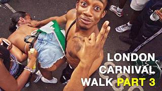 🇬🇧London Walking Tour 4K ☀️ Carnival Dancers 💃 Part 3