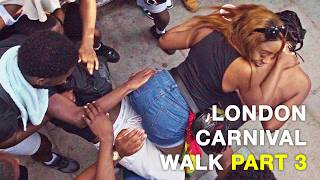 🇬🇧London Walking Tour 4K ☀️ Carnival Dancers 💃 Part 3