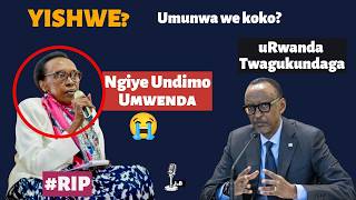 KUGWA mu Maboko Y'Abaganga.Ingabire Marie Immacule wa Transparency Apfuye Gute?Asize Ubutumwa Bukaze