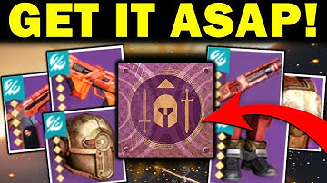 Get this MUST HAVE Upgrade AS FAST AS POSSIBLE! - Destiny 2: Renegades