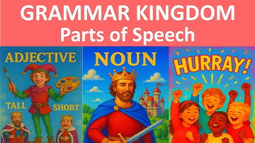 Parts of Speech Song in English | Noun, Pronoun, Verb, Adjective | Grammar Song