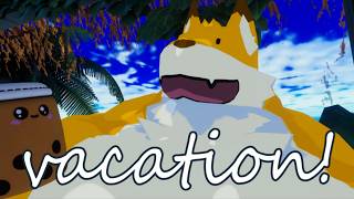 [binaural] 🌴tropical beach vacation 🌴relax with me! [furry asmr roleplay]