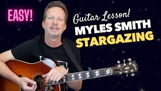 EASY CHORDS! - Myles Smith - Stargazing - Guitar Lesson & Tutorial