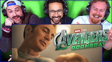 AVENGERS: DOOMSDAY TRAILER REACTION!! Steve Rogers Chris Evans Teaser | Marvel Studios