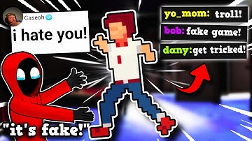 I Made a Fake Horror Game... and Tricked Streamers with it!