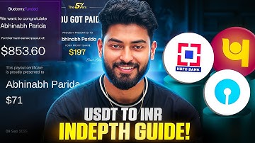 Safest Way to Withdraw Prop Firm Payouts in India | USDT to INR - No Bank Freeze