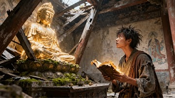 武俠電影！傻和尚竟在破廟里撿到武林秘籍，偷偷練習直接逆襲第一高手！#成龍 #武俠 #功夫 #劉亦菲 #王一博 #肖戰