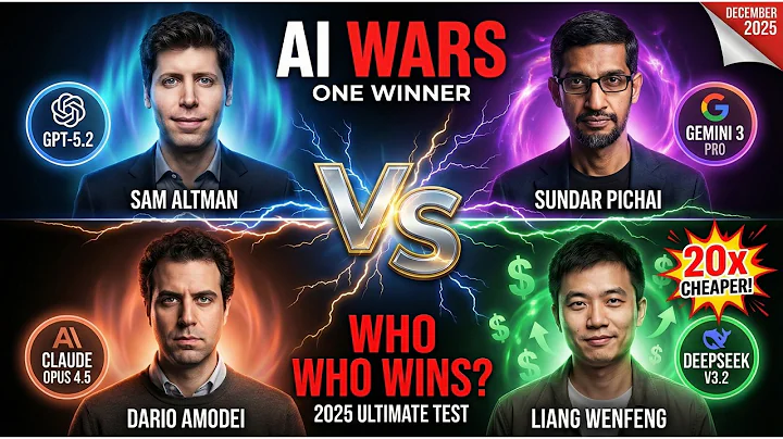 ChatGPT 5.2 vs Claude Opus 4.5 vs Gemini 3 Pro vs DeepSeek V3.2 - Ultimate AI Comparison 2025