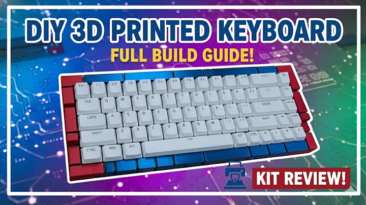 I 3D Printed A Mechanical Keyboad And It's AWESOME!!