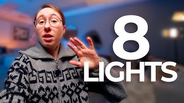 Filmische interviewbelichtingshandleiding - Volledige analyse van 8 lampen