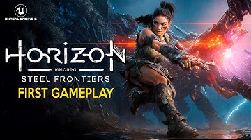 HORIZON STEEL FRONTIERS First Gameplay Reveal | New FREE MASSIVE OPEN WORLD RPG in Unreal Engine 5