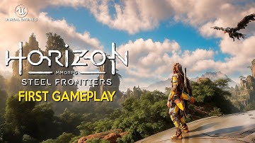 HORIZON STEEL FRONTIERS First Gameplay Reveal | New FREE MASSIVE OPEN WORLD RPG in Unreal Engine 5