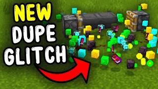 NEW DUPLICATION GLITCH Minecraft Bedrock 1.21 !